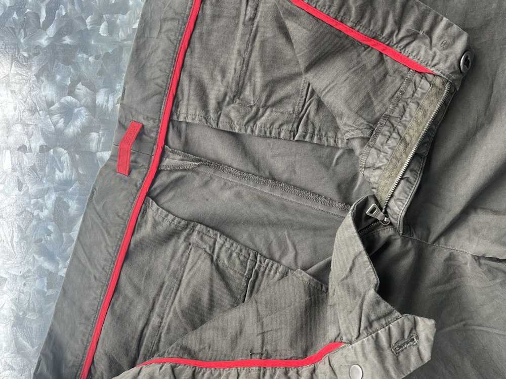 Prada Prada 1995 Red Line Nylon Trousers - image 3