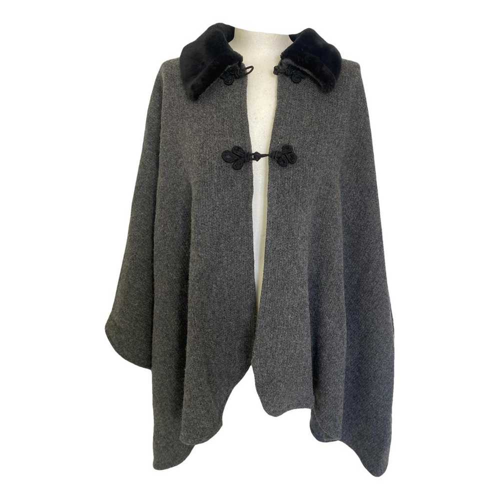 Yves Saint Laurent Wool cape - image 1