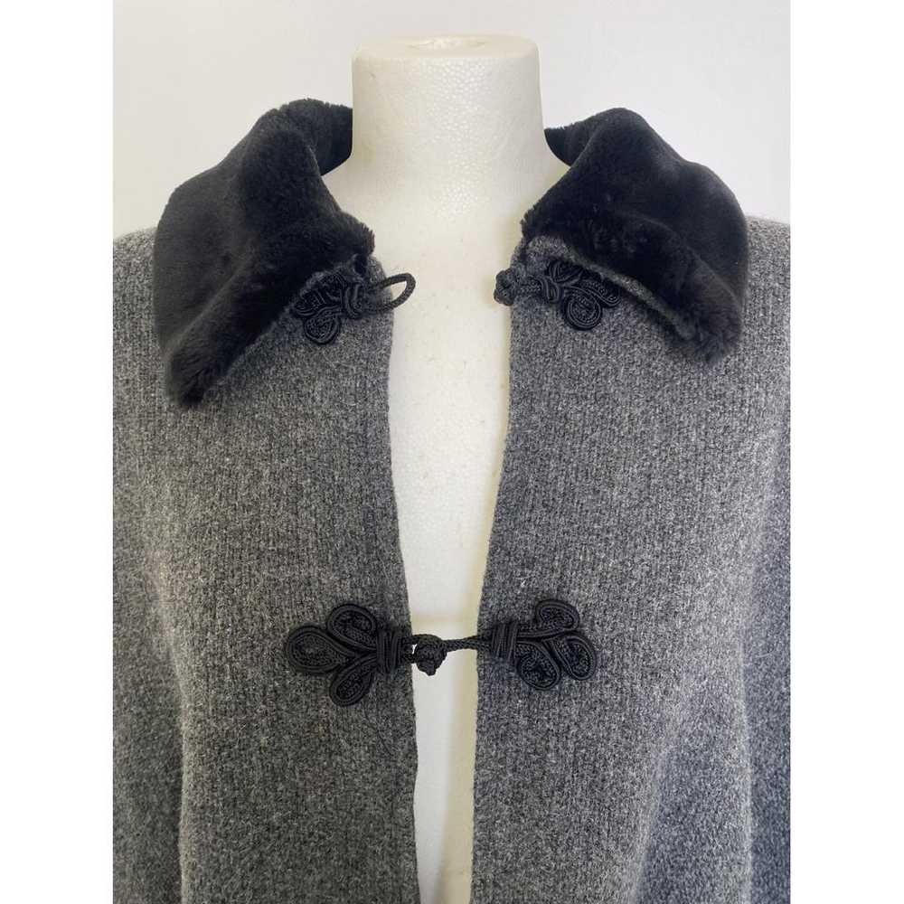 Yves Saint Laurent Wool cape - image 2