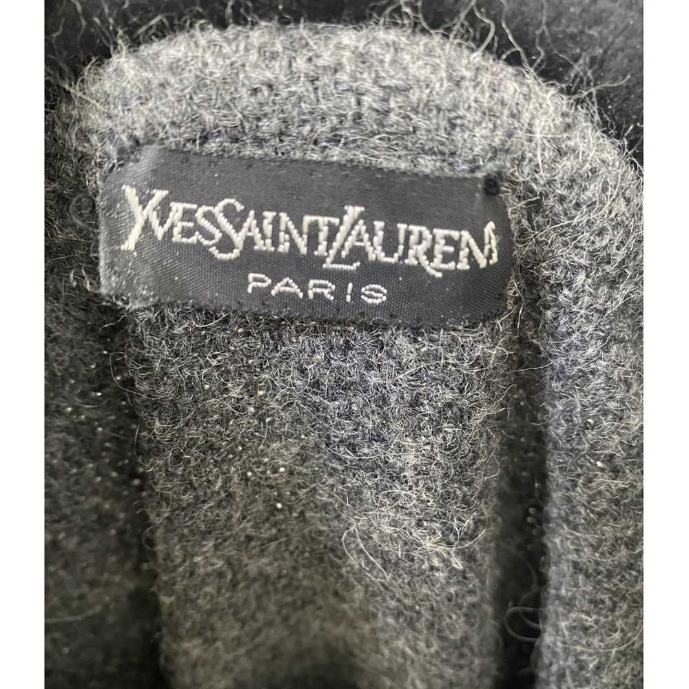 Yves Saint Laurent Wool cape - image 4