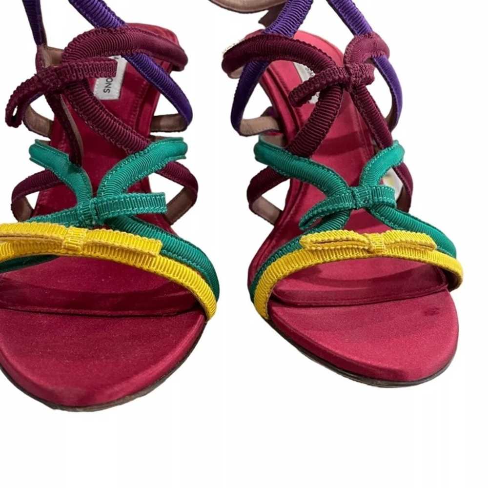 Tabitha Simmons Multicolor Bowrama Heels EU size … - image 3