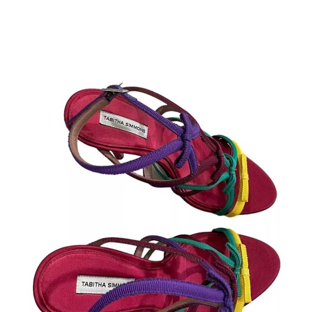 Tabitha Simmons Multicolor Bowrama Heels EU size … - image 6