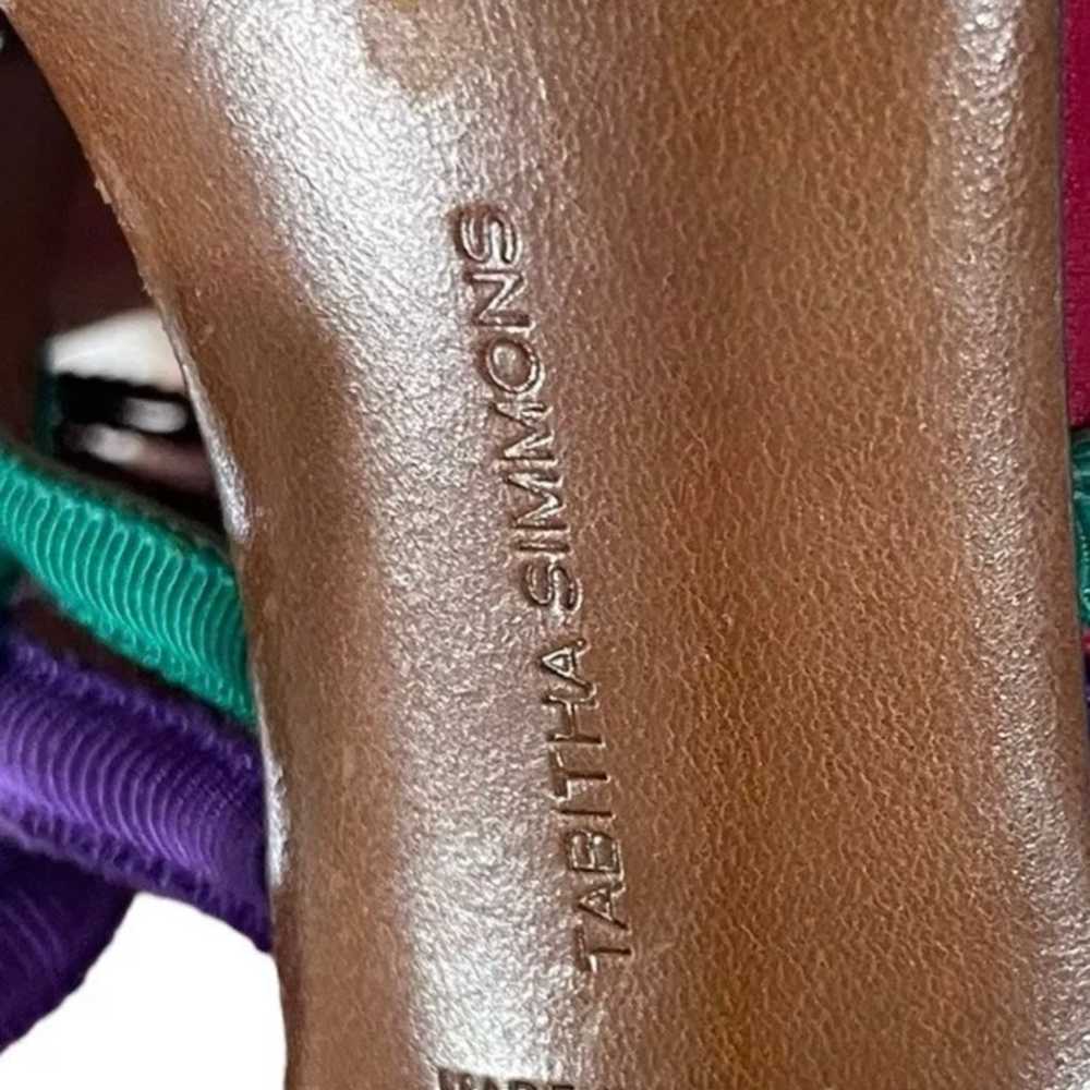 Tabitha Simmons Multicolor Bowrama Heels EU size … - image 9