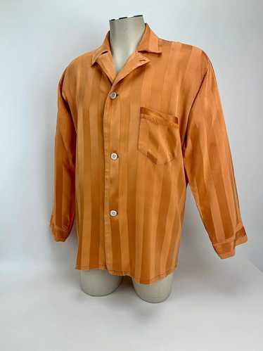 Vintage 1940'S Pajama Lounge Shirt - image 1