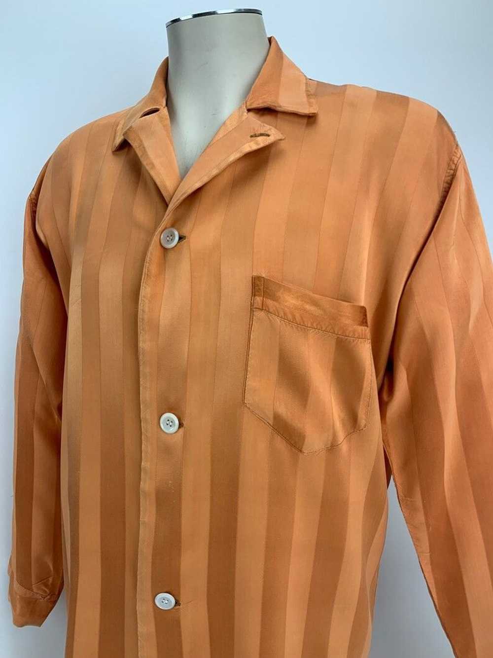 Vintage 1940'S Pajama Lounge Shirt - image 2