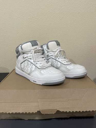 Dior Dior B27 High Top White and Gray
