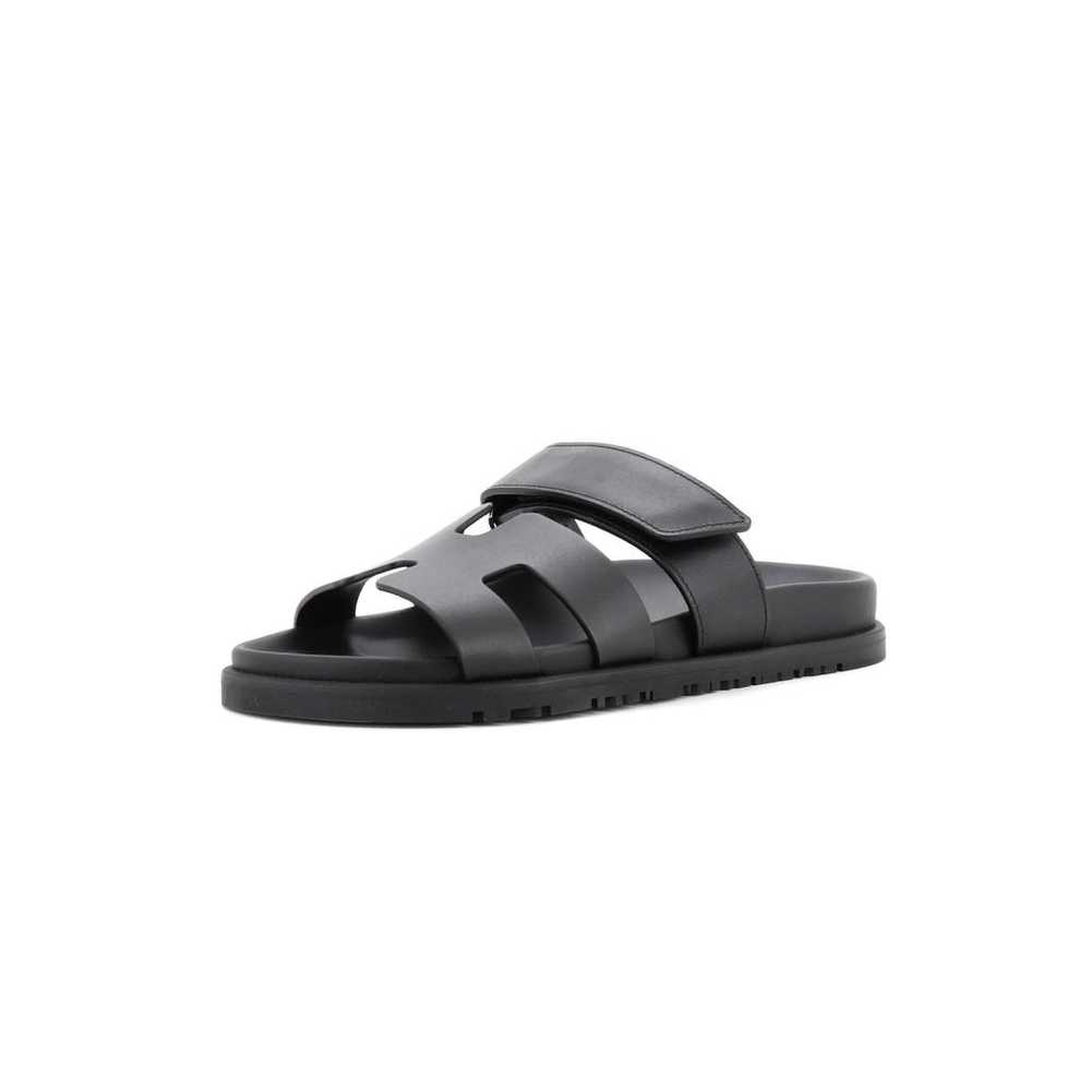 Hermès Leather sandal - image 1
