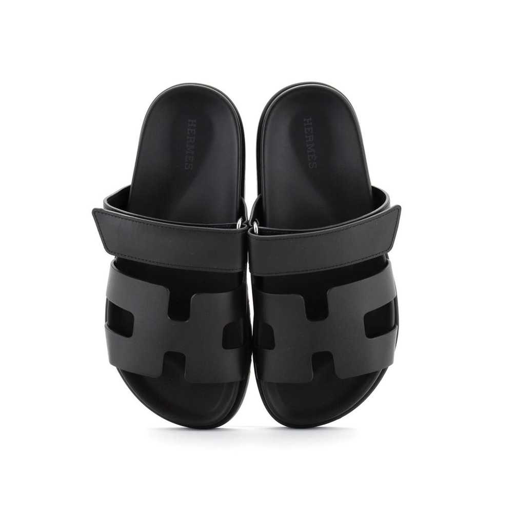 Hermès Leather sandal - image 2
