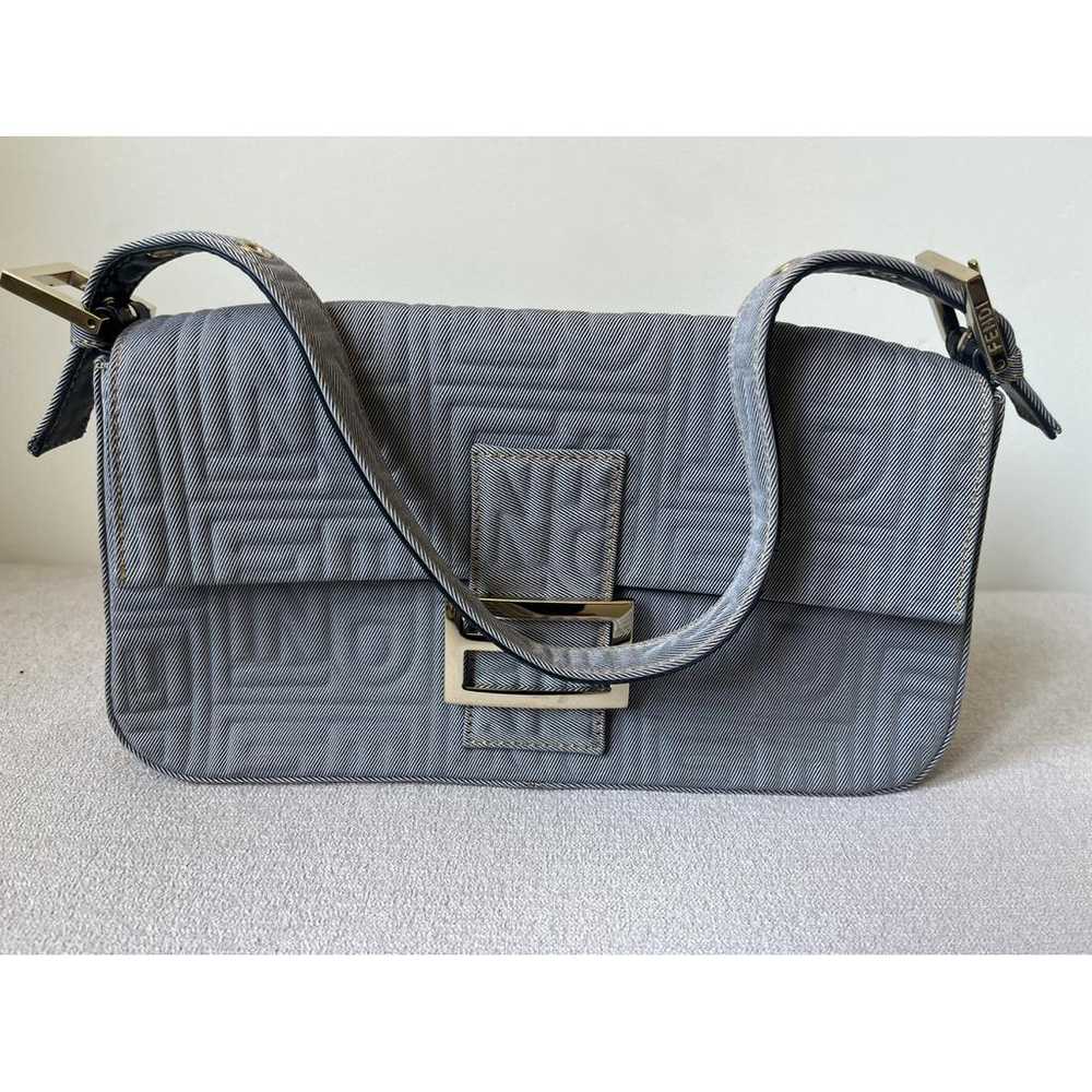 Fendi Baguette 1997 Re-Edition cloth handbag - image 2