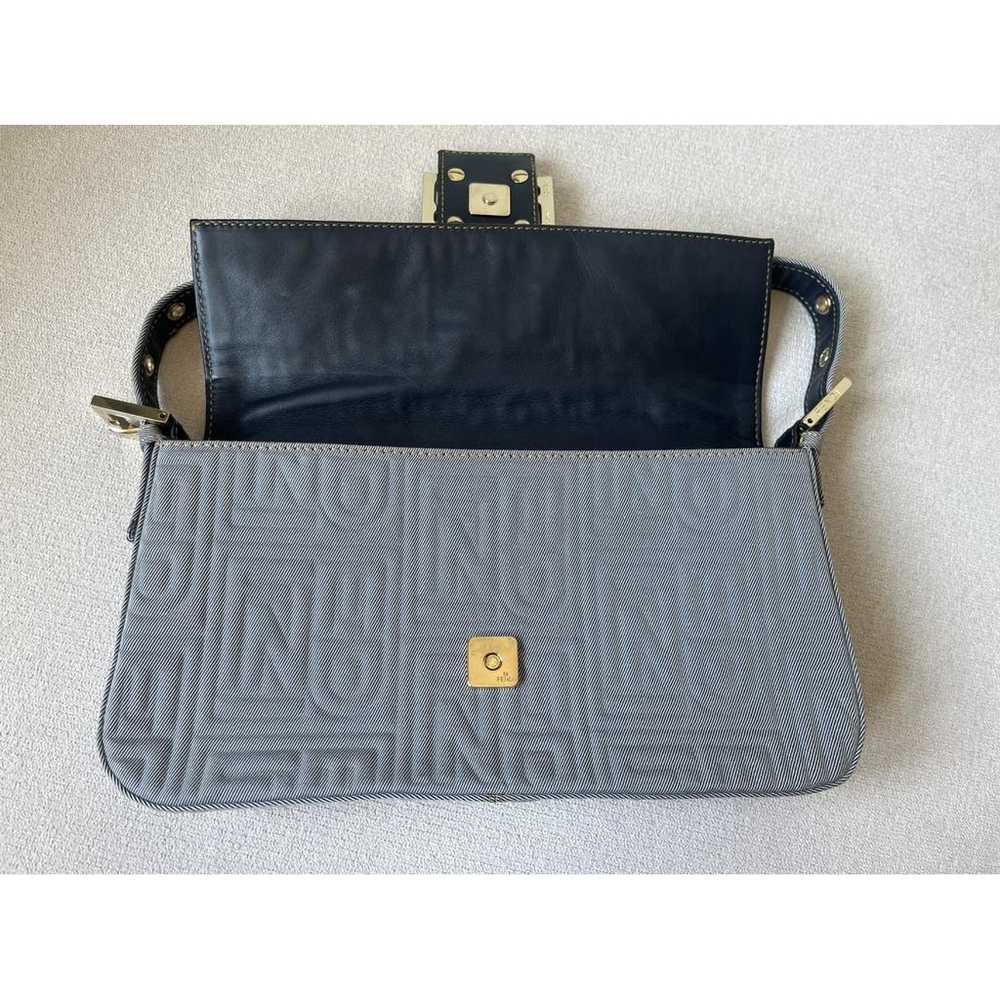 Fendi Baguette 1997 Re-Edition cloth handbag - image 4