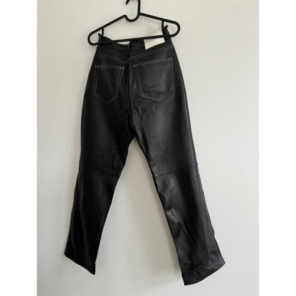Proenza Schouler Leather trousers - image 2