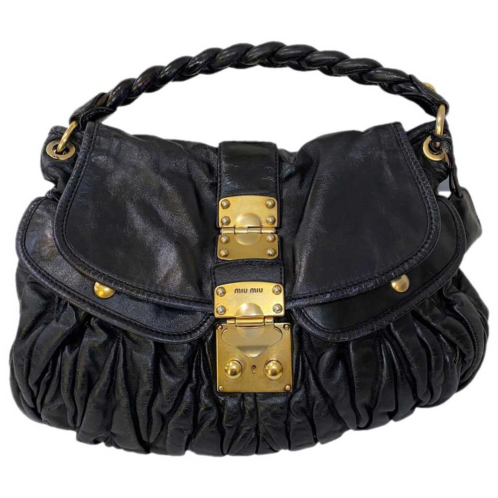 Miu Miu Coffer leather handbag - image 1