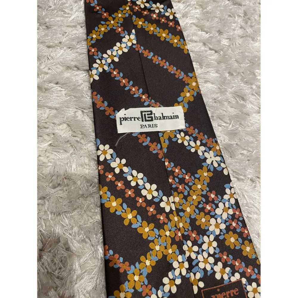 Pierre Balmain Silk tie - image 2