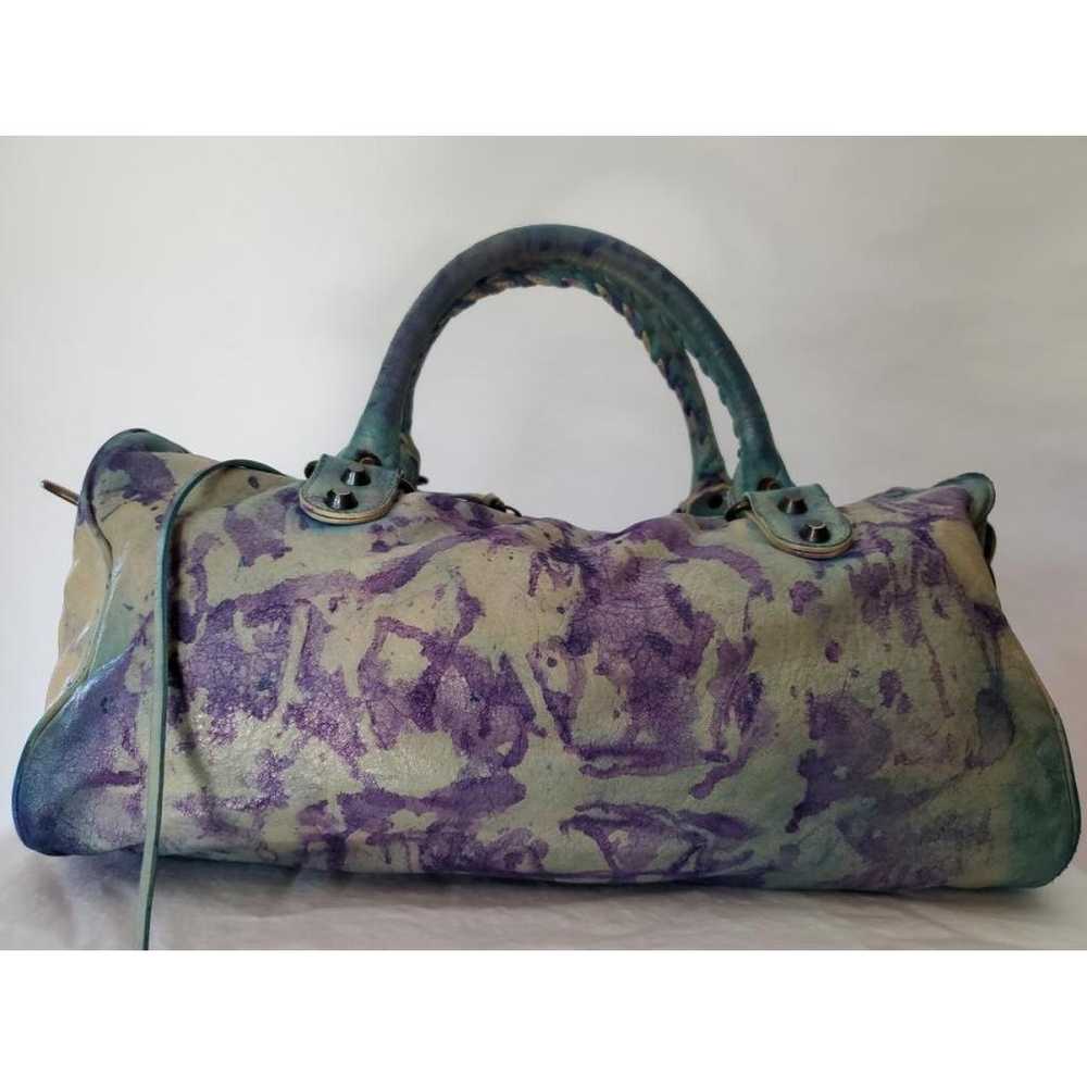 Balenciaga Twiggy leather handbag - image 2