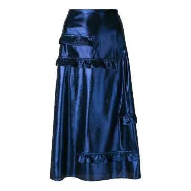 Burberry Silk mid-length skirt