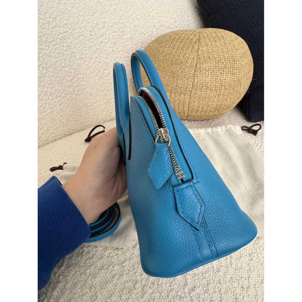 Hermès Bolide leather handbag - image 8