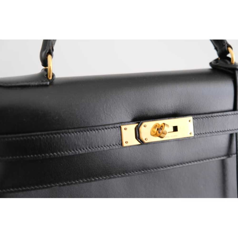 Hermès Kelly 32 leather handbag - image 9