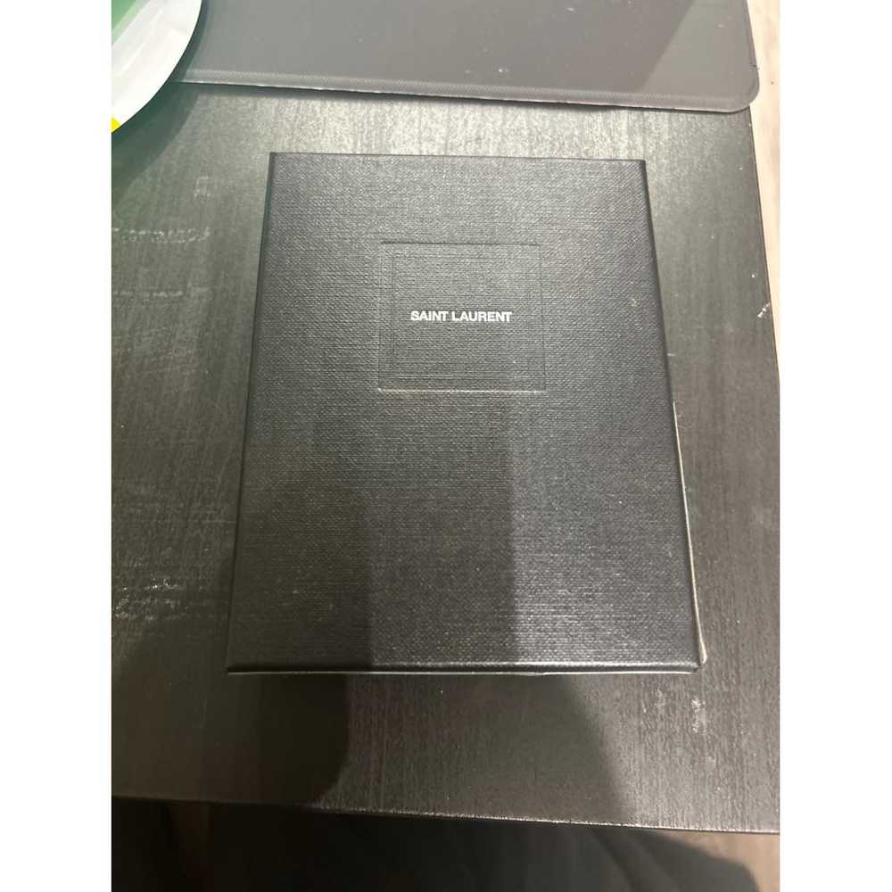 Yves Saint Laurent Leather card wallet - image 4