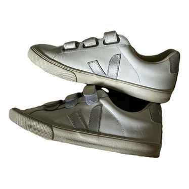 Veja Leather trainers - image 1