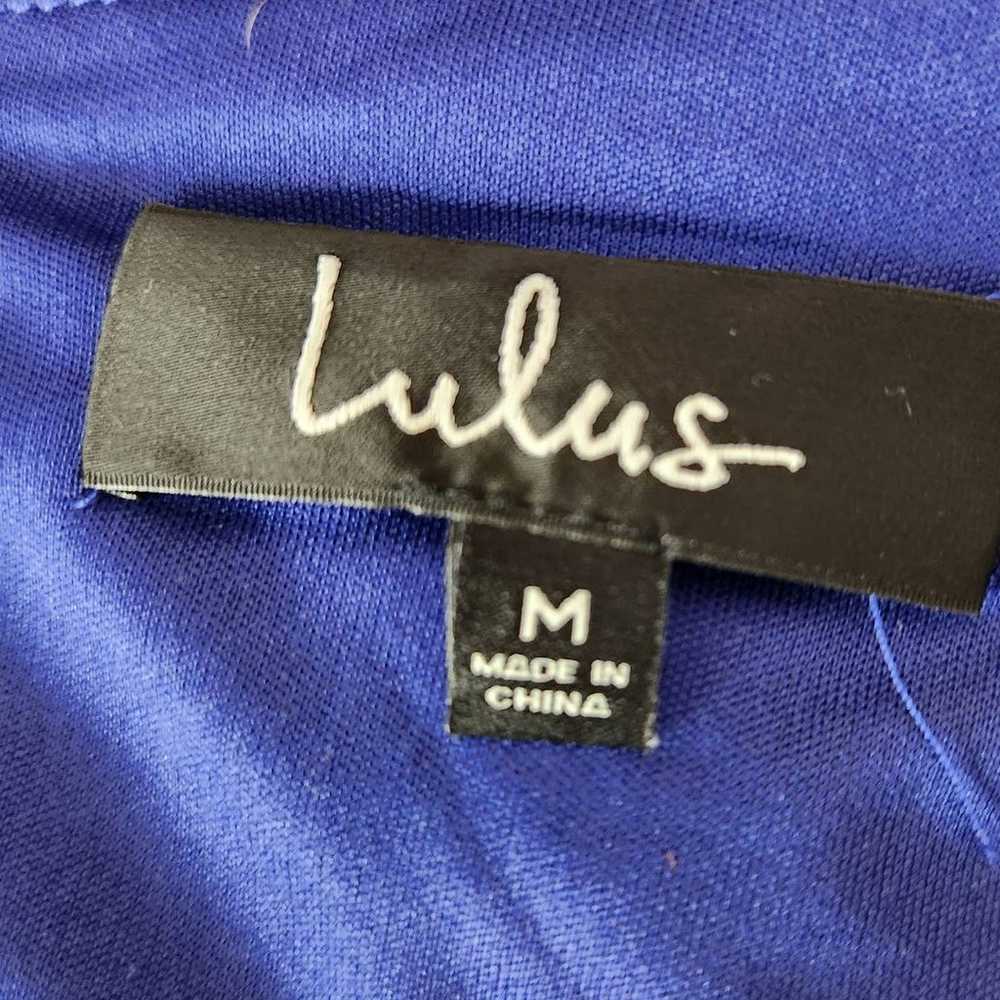 Lulus Marlay Royal Blue Dress - image 2