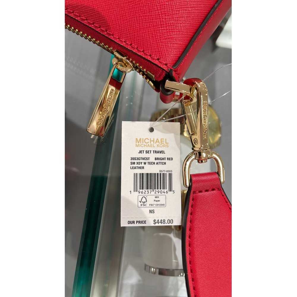 Michael Kors Jet Set leather crossbody bag - image 3