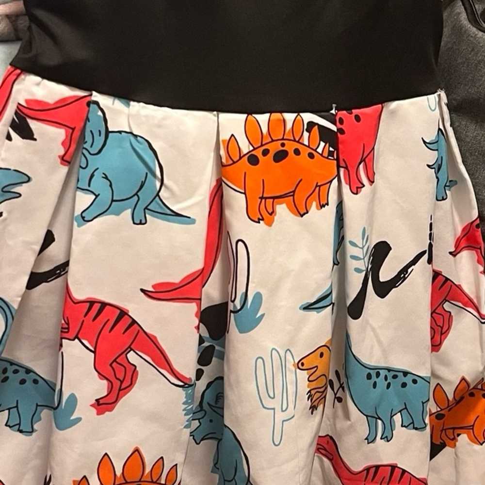 Cute Dinosaur themed dress - image 1