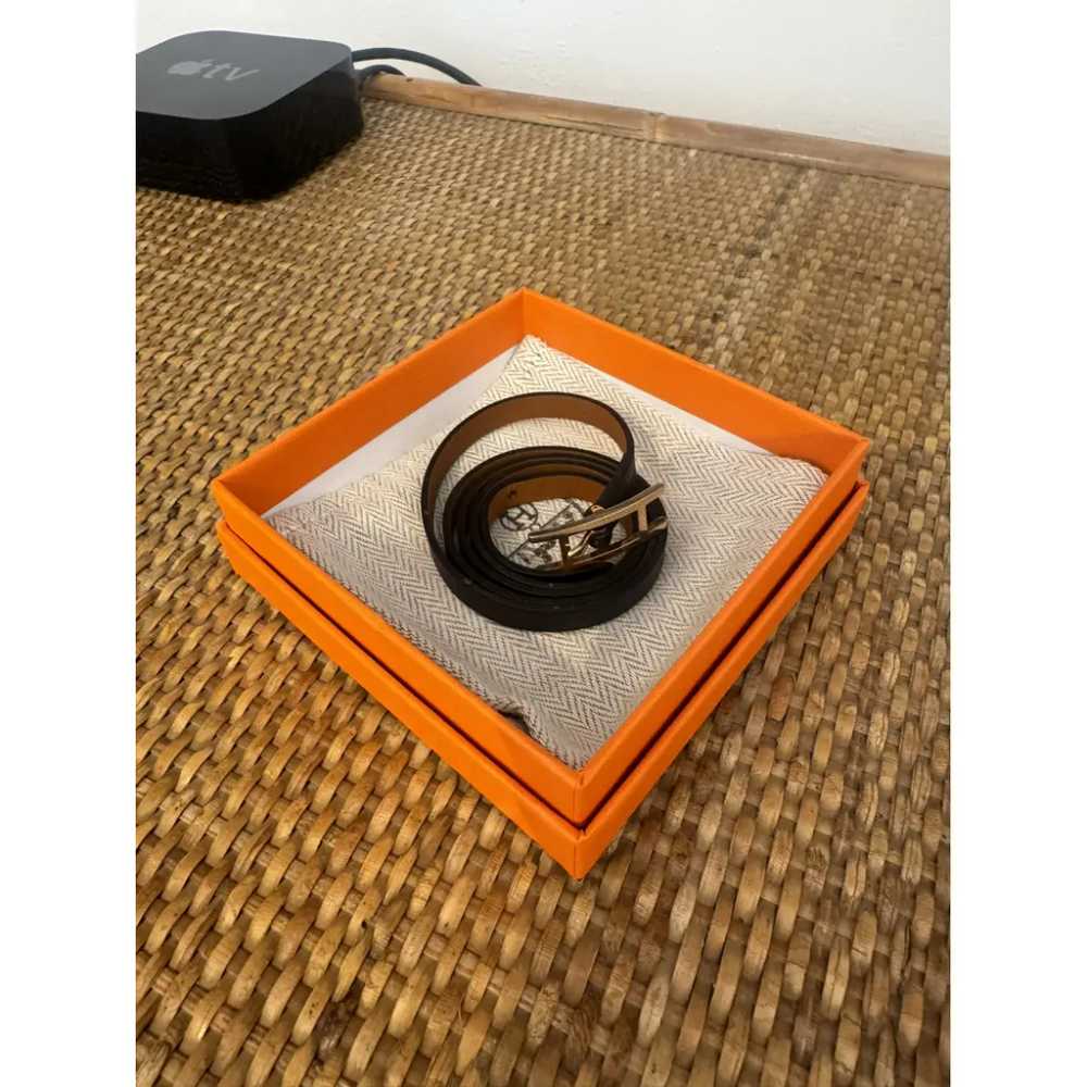 Hermès Behapi leather bracelet - image 2