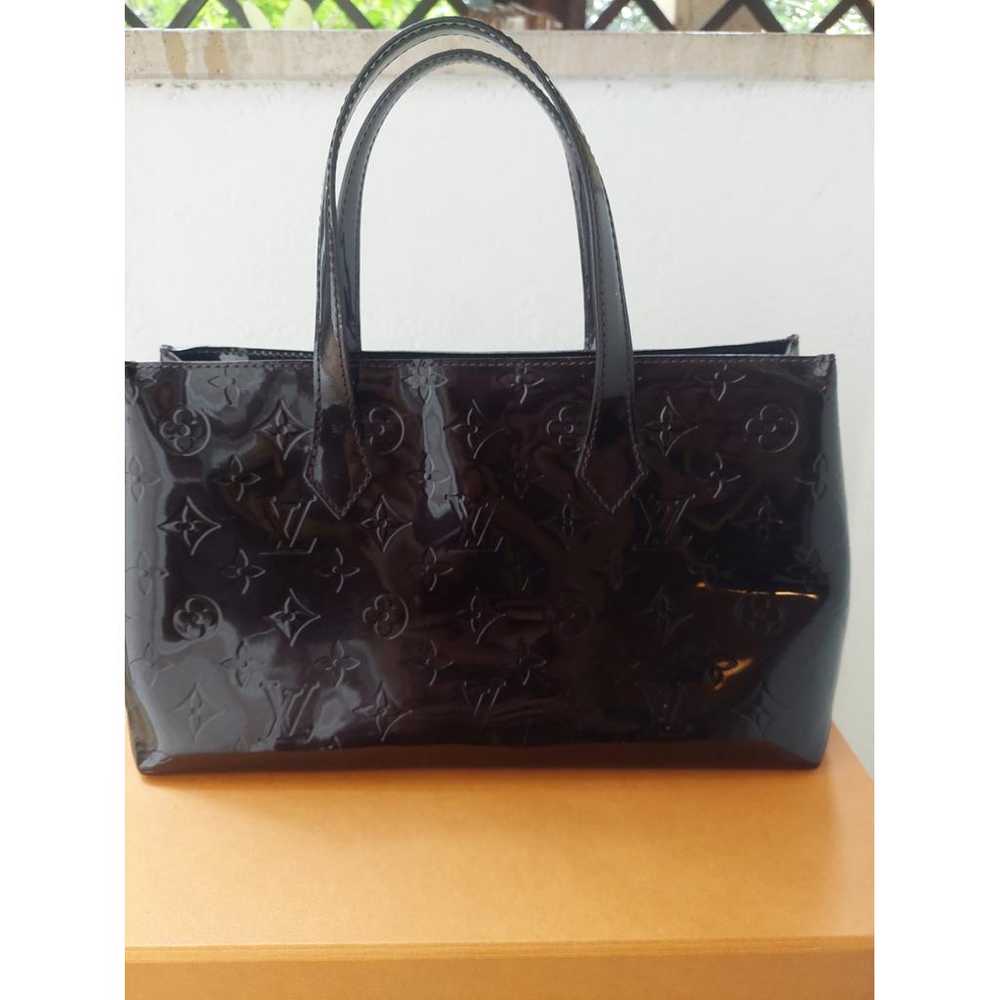 Louis Vuitton Wilshire patent leather handbag - image 2