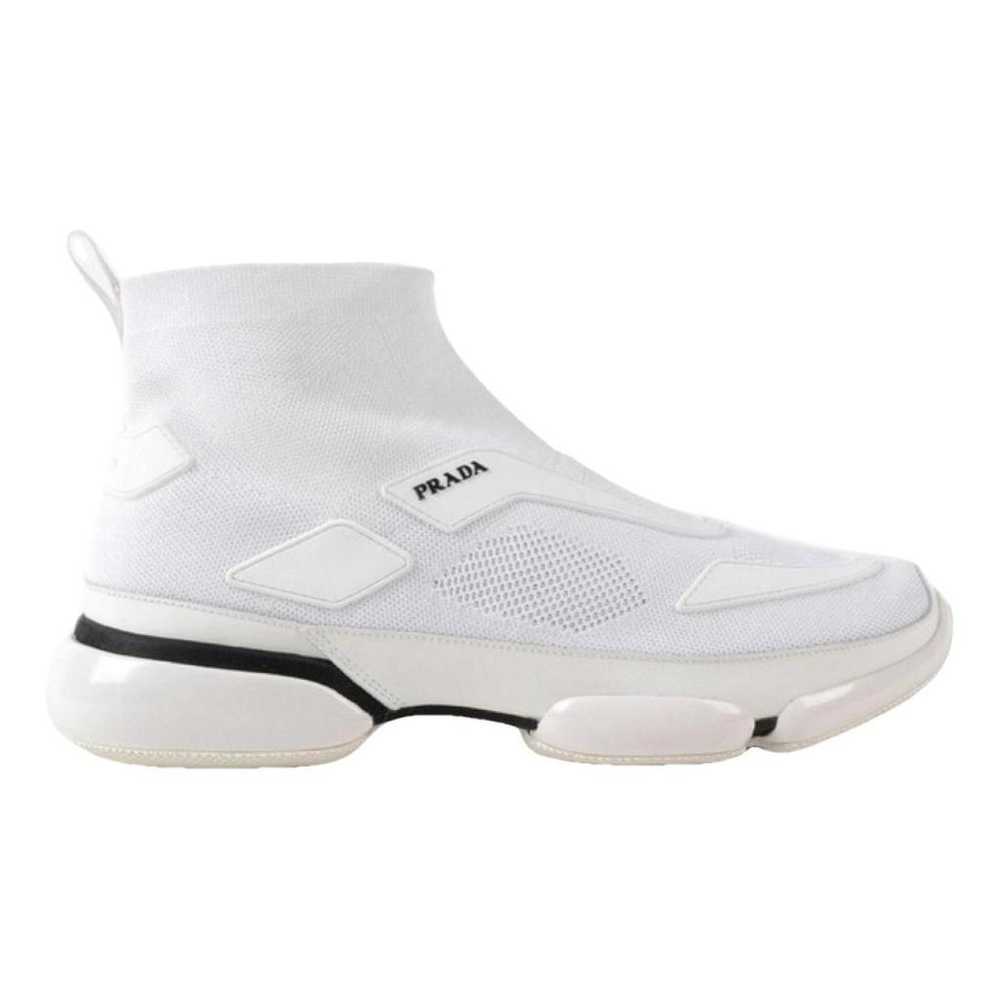 Prada Cloth high trainers - image 1