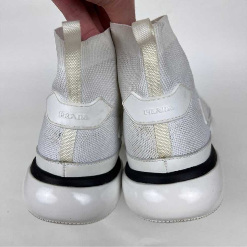 Prada Cloth high trainers - image 6