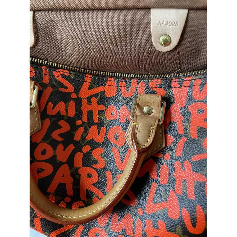 Louis Vuitton Alma Graffiti leather handbag - image 3