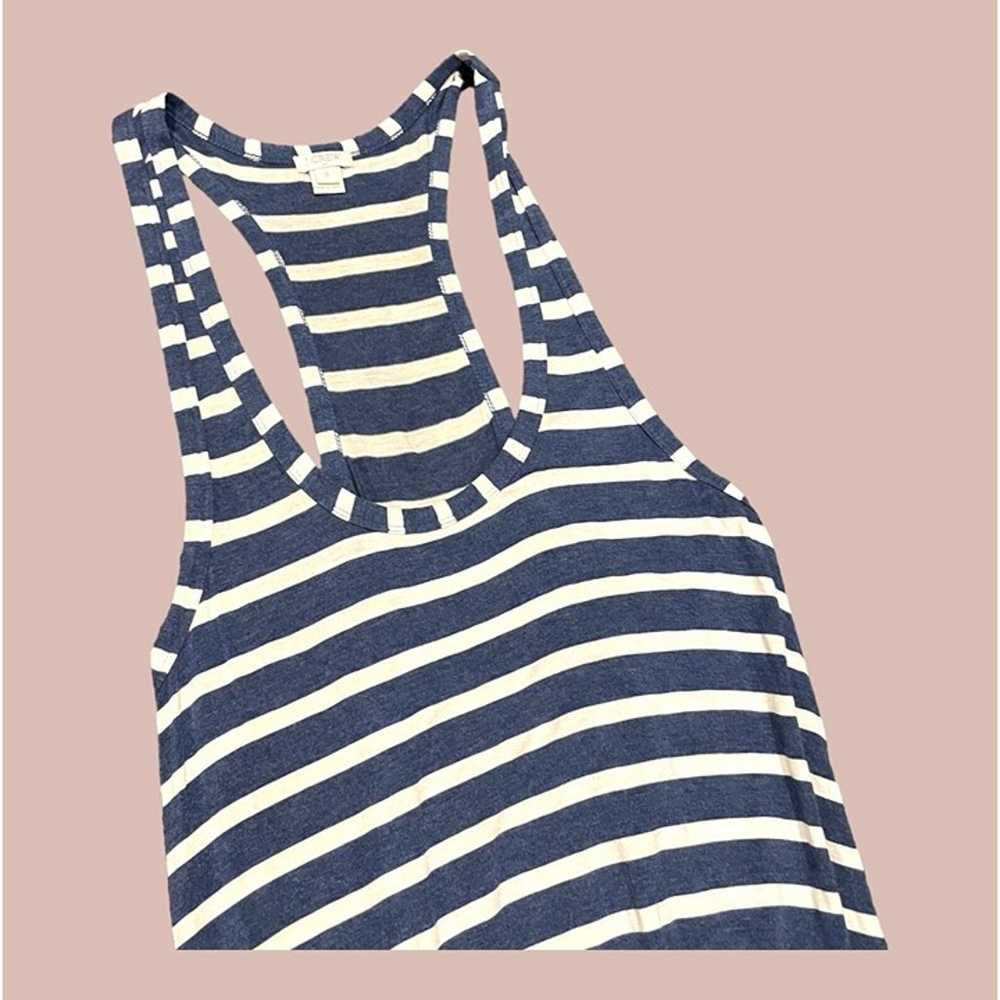 J Crew Womens Striped Tank Maxi Dress Size S Moda… - image 2