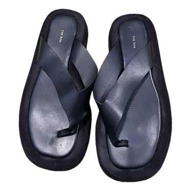 The Row Ginza leather flip flops - image 1