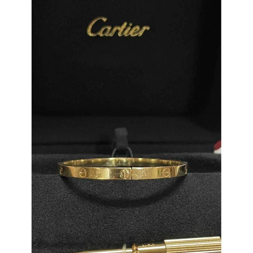 Cartier Love Pm yellow gold bracelet - image 4