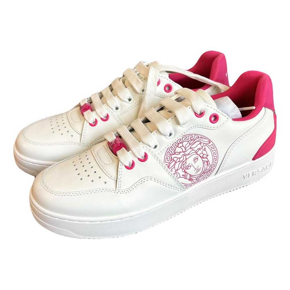 Versace Leather trainers - image 1