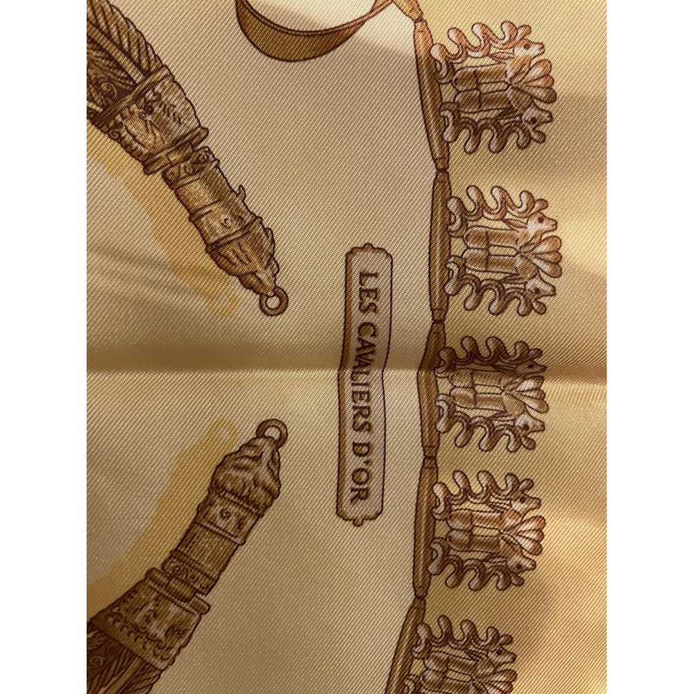 Hermès Bandana 55 silk neckerchief - image 3
