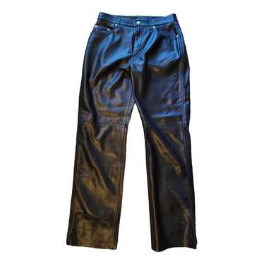 Nanushka Vegan leather straight pants - image 1
