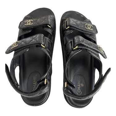 Chanel Dad Sandals leather sandals