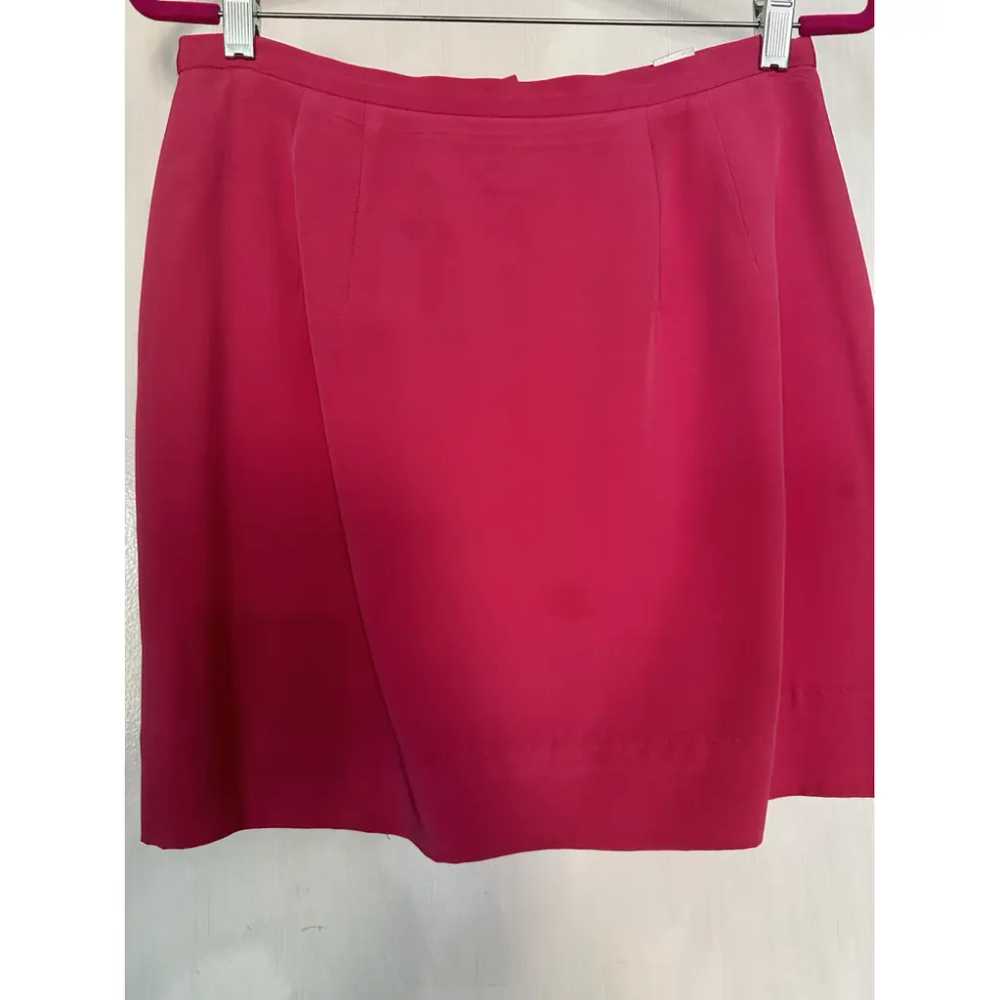 Kenzo Silk mini skirt - image 3