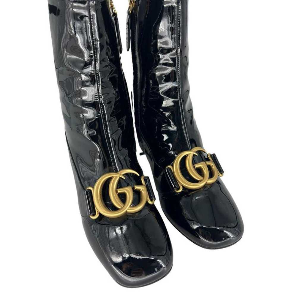 Gucci Patent leather boots - image 10