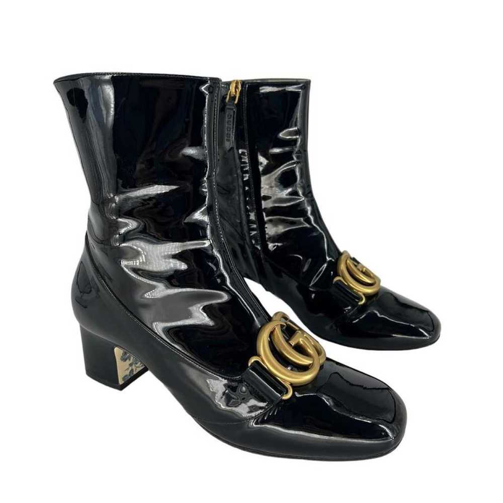 Gucci Patent leather boots - image 4