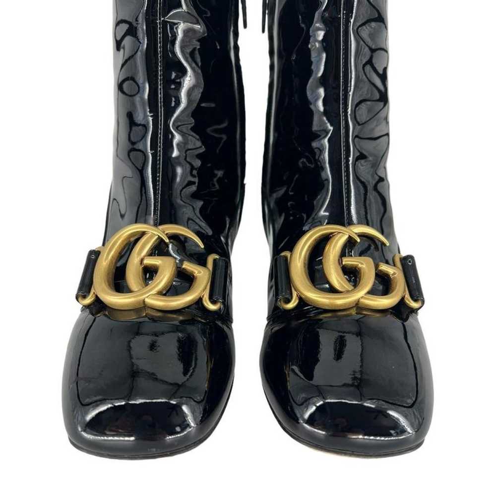Gucci Patent leather boots - image 8