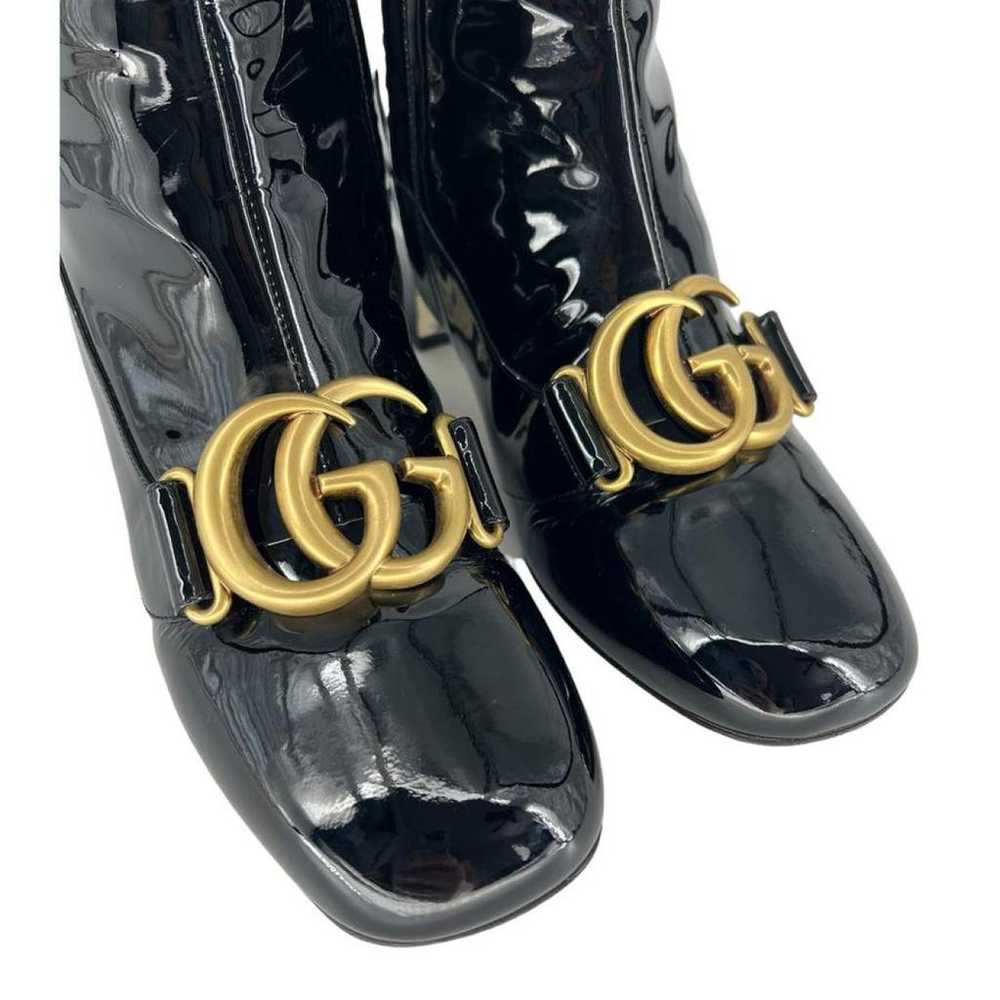 Gucci Patent leather boots - image 9