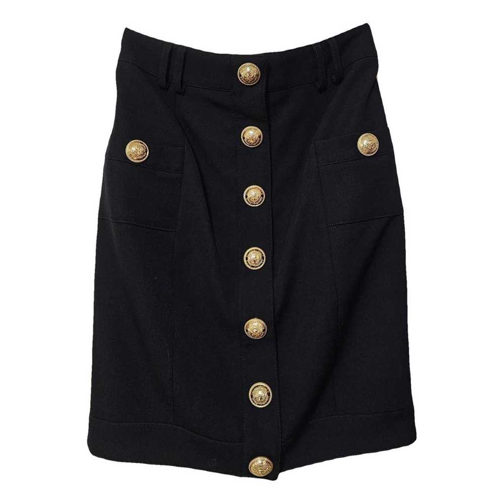 Balmain Wool mini skirt - image 1