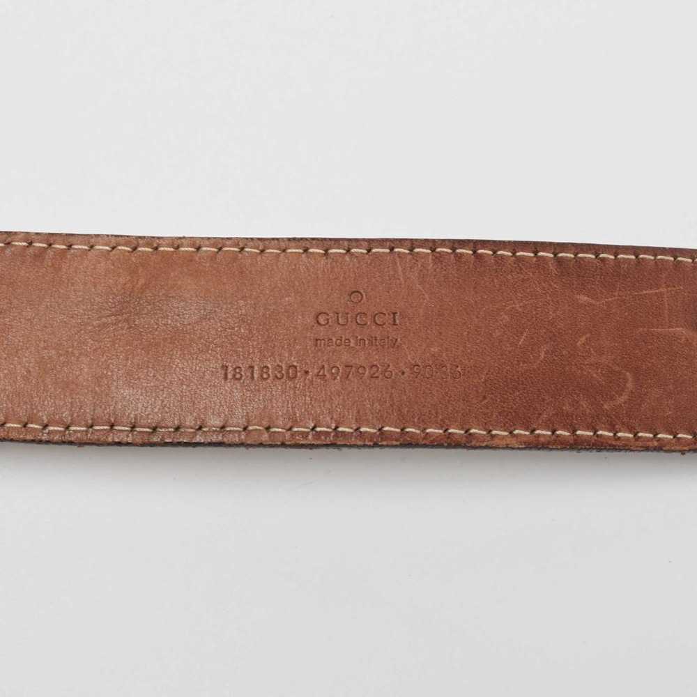 Gucci Leather belt - image 3