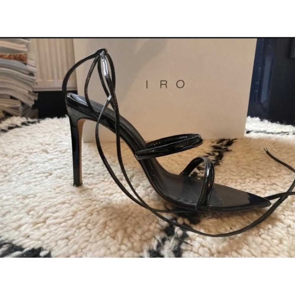 Iro Spring Summer 2019 patent leather heels - image 2