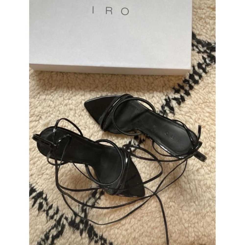 Iro Spring Summer 2019 patent leather heels - image 4