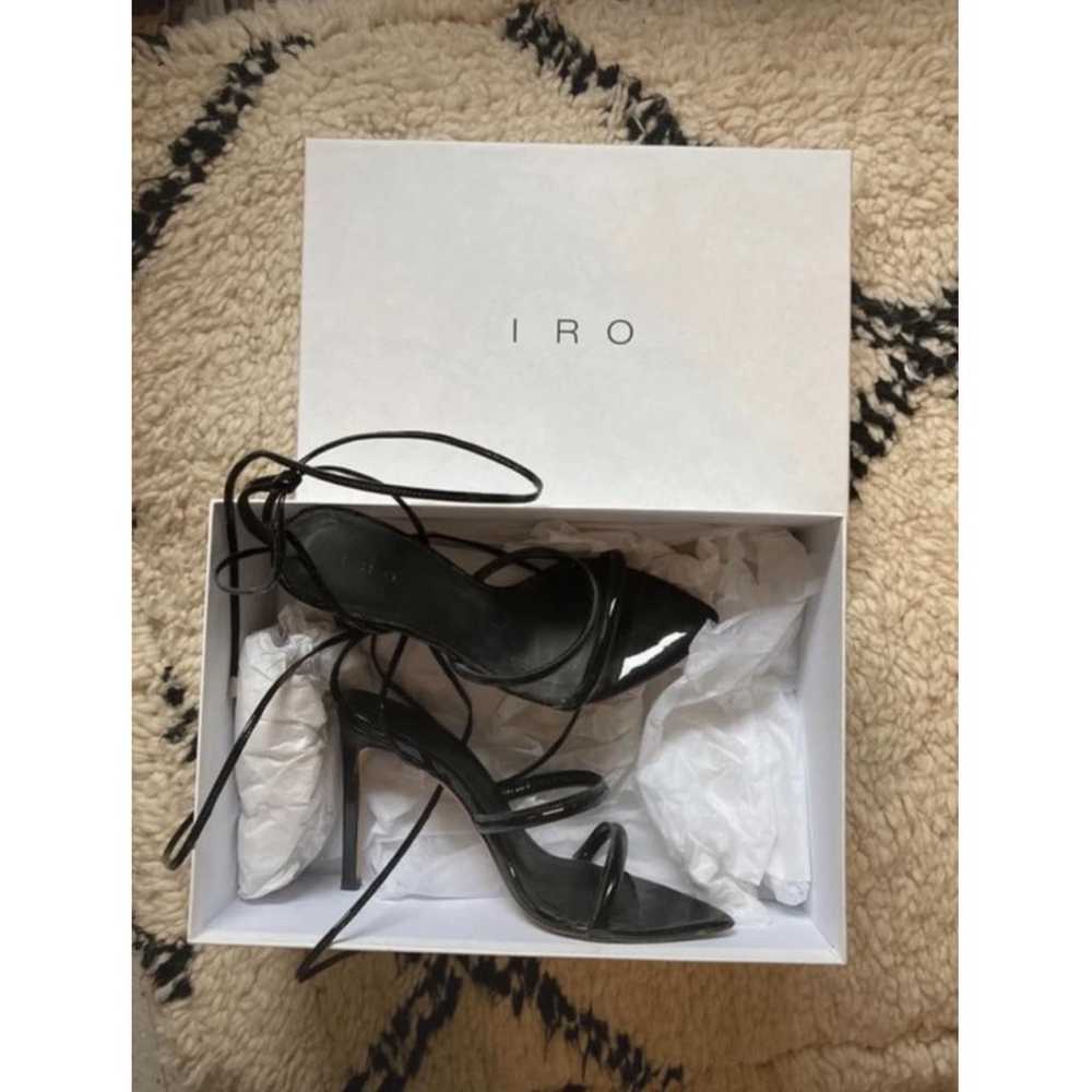 Iro Spring Summer 2019 patent leather heels - image 5