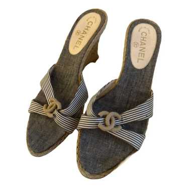 Chanel Cloth sandal - image 1