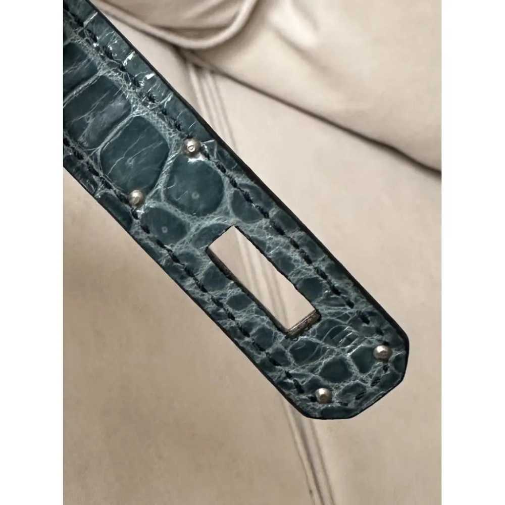 Hermès Kelly 32 crocodile handbag - image 8